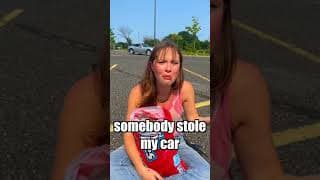 I STOLE my GF's CAR... AND GOT A NEW ONE! #shorts