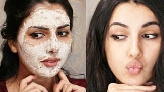 وصفه  لتقليص المسام وشد البشره وتفتيحها لاشراقه طبيعيه 100%| ( DIY PORE REFINING MASK( with subs