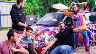 Custom une voiture pour IbraTV #CaTourneMal ! Part 3/3 #Shorts