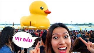 ĐI XEM VỊT BẦU KHỔNG LỒ NẶNG 15 NGÀN KÝ