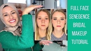 SENEGENCE FULL FACE 👰 Bridal Makeup Tutorial (SeneGence Makeup: LipSense, ShadowSense, LashSense)