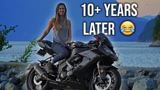 Taking my HIGH SCHOOL CRUSH for a ride!