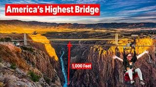 AMERICA'S HIGHEST BRIDGE - Royal Gorge Bridge and Park