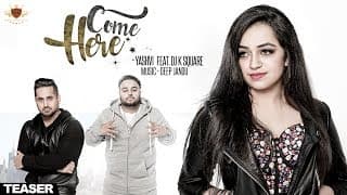 COME HERE (Teaser) Yashvi Ft. Dj K Square | Deep Jandu | Latest Punjabi Songs |Royal Music Gang