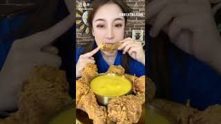 Asmr Eating Chicken Wings | Asian mukbang, asmr, eating video