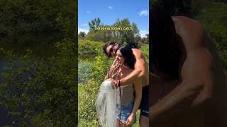 SHE CAUGHT A GATOR 🐊