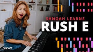 Professional Pianist Learns Rush E On The Spot 🔥