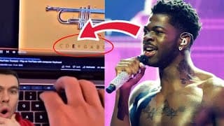 How To Play Industry Baby By LIL NAS X Using A Keyboard Trumpet - Tutorial..🥷