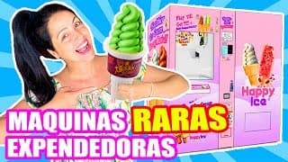 24 HORAS COMIENDO EN MAQUINAS EXPENDEDORAS RARAS en SINGAPORE - RETO - SandraCiresArt