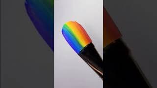 Rainbow brush🌈|Satisfying Créative Art That At Another Level Part #Shorts #art #draw #drawing