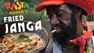 Fry out BADMIND....with some Janga aka River Shrimp!