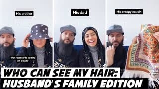 WHO can see my HAIR: Husband’s Family Edition #shorts