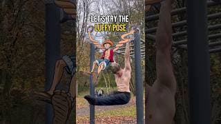 The Luffy pose in real life #gym #exercise #training #workout #yoga #onepiece #flexibility #mobility
