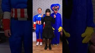 C'est l'heure de la prison pour Mercredi Addams! ✨ - partie 2 #shorts