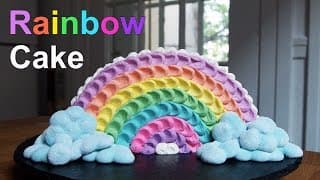 RECETTE RAINBOW CAKE - GÂTEAU ARC-EN-CIEL
