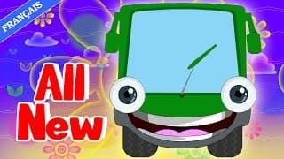 Wheels on the Bus Go Round & Round | All New Kids Song in French