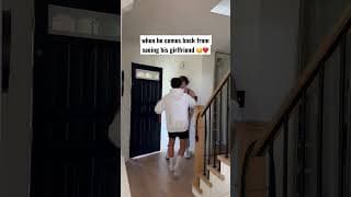 when he comes back from seeing his girlfriend ☺️❤️ #shorts | sebb and dion #sebasdion