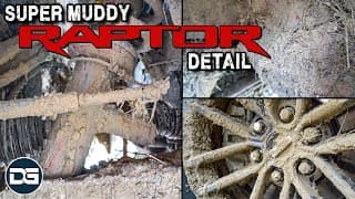Cleaning a SUPER MUDDY Ford Raptor!! | Detailing My Dream Truck