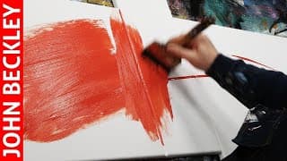 Abstract Painting EASY With Masking Tape | Inaro
