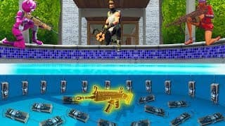 PRANK DANS LA PISCINE !! FORTNITE