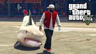 UN REQUIN DE COMPAGNIE SUR GTA V !