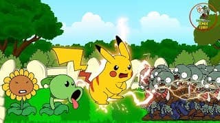 NEW PLANTS vs ZOMBIES HEROES - Episode 1 - POKÉMON Detective Pikachu vs Zombies!