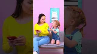 OMG! My Kid Cut My Hair! 😱 #Shorts