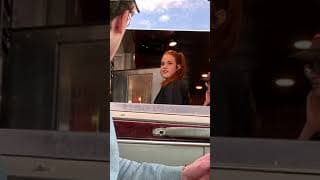 DISAPPEARING FOOD PRANK IN THE DRIVE THRU #Shorts