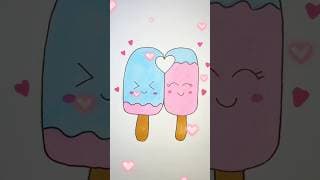 How to draw a cute ice cream🍦 Step by step drawing for kids