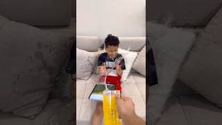 Empty Water Cup Prank On Brother 🤣 #shorts