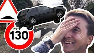 ON ESSAIE DE PRENDRE UN DOS D'ÂNE À 130km/h !!! VILEBREQUIN