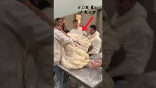 I made the world's largest pizza