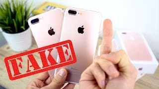 iPhone vs FAKE - Reconnaitre un faux iPhone