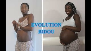 Tag Grossesse // EVOLUTION VENTRE // BABY BUMP PROGRESSION//BABY ARC-EN-CIEL 🌈