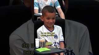 Un petit dej’ bien équilibré pour Valentin 😌🍳 #om #shortfootball #soccer #football #kids #rongier