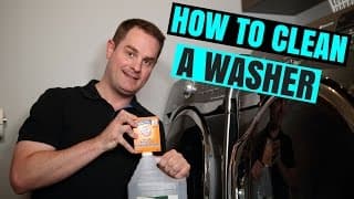 HOW TO CLEAN YOUR WASHING MACHINE !! (QUICK & EASY)