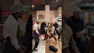 IMAGINE you're in a RESTAURANT and you see this, do you DANCE with me ?