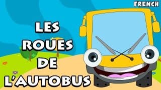 Les Roues de L'Autobus (The Wheels on the Bus) | French Nursery Rhymes
