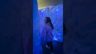 Assistant Searches for a way out of the Ice Maze #FamilyFun #Maze