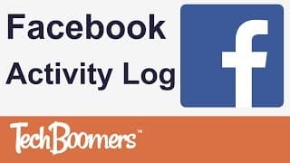 Facebook Activity Log