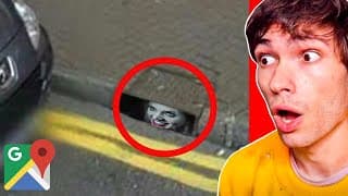 LES ENDROITS EFFRAYANTS SUR GOOGLE MAPS ! 😱 (j'aurais pas du voir ca)