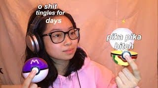 this is an ASMR video | Fruitypoppin