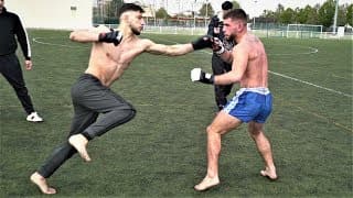 Combat - LOUP NOIR vs Maxime le MILITAIRE (YFC8)