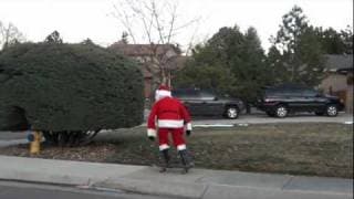 Behind the Scenes  - Santa Falling