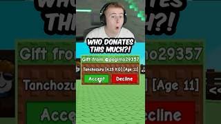 Stranger Donates To Me In Roblox Grow A Garden!