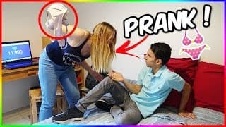 PRANK ! MA COPINE TROUVE UN SOUTIF DANS MON SAC ! ELLE ME FOUETTE !