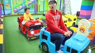 보람이의 뽀로로 짜장면 놀이 Pororo Black Noodle