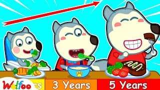 Wolfoo Learns to Grow Up Healthy and Strong! | Baby’s First Steps! | Kids Cartoon
