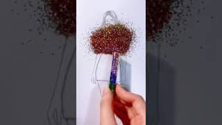 Would you wear this dress 😉| Satisfying Créative Art  #Shorts #art #draw #drawing