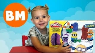 ВМ: Распаковка плей до Миньоны | Play-doh Minions unpacking